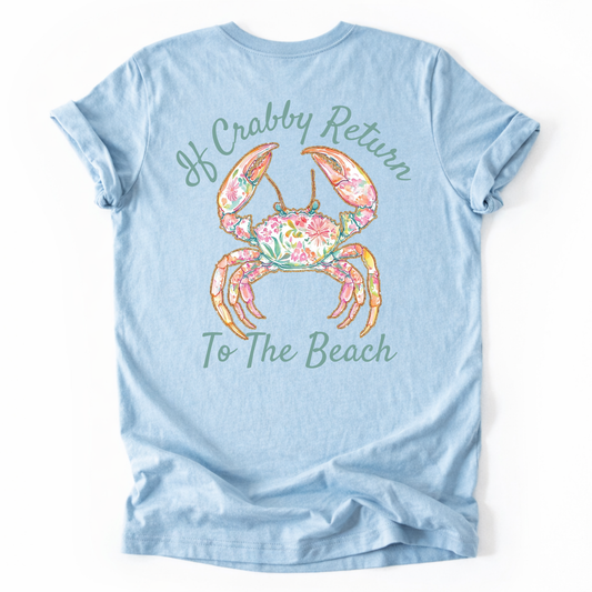 If Crabby Return To The Beach- Paisley