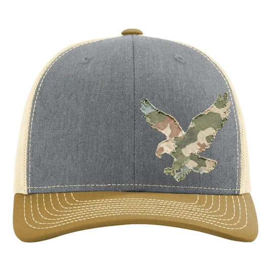 Camo Eagle- Patriotic Hat