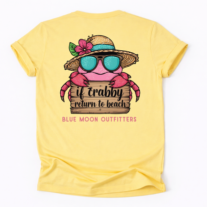 Crabby Return To Beach
