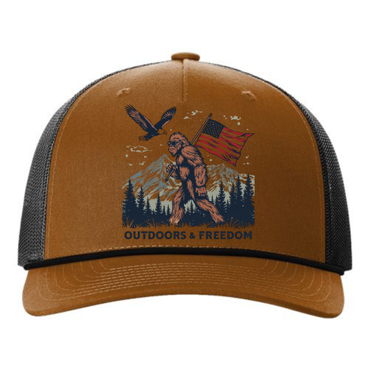 Outdoors and Freedom- Hat