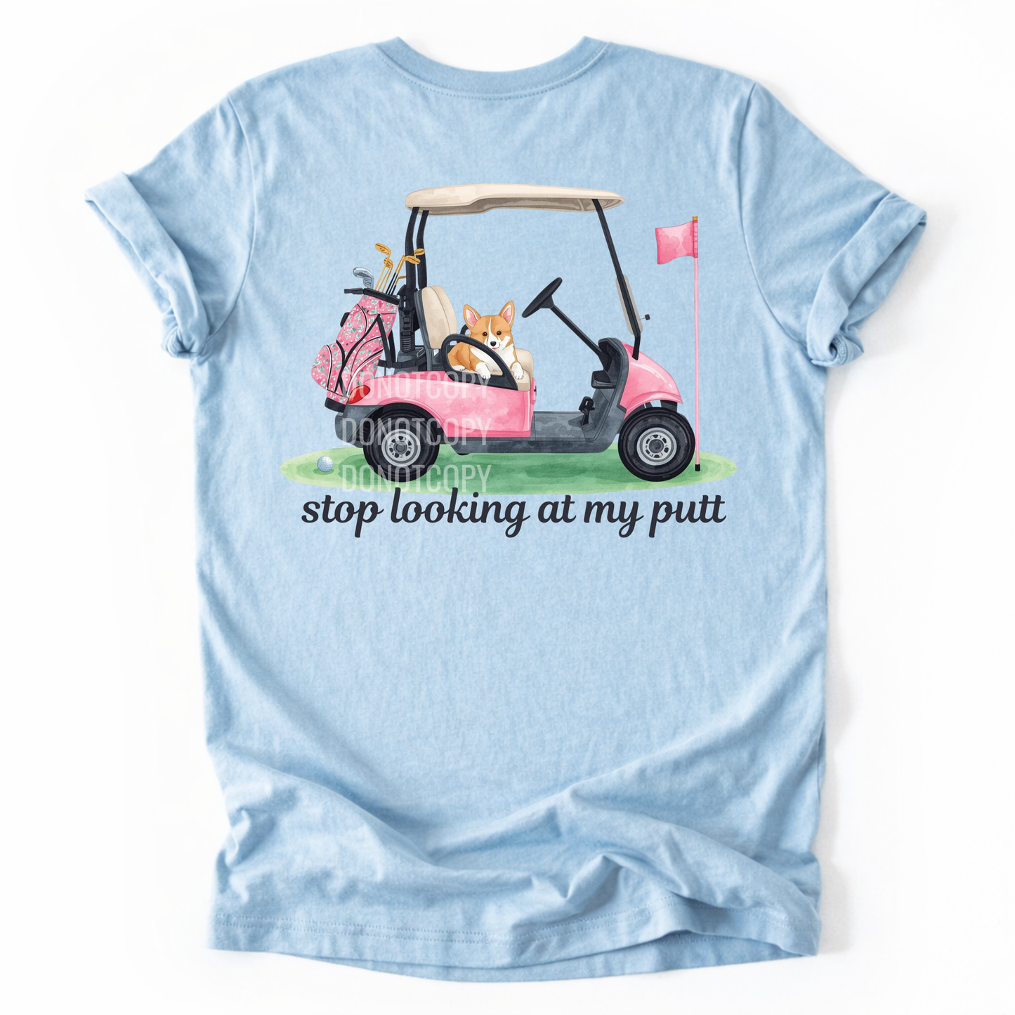 Stop Looking At My Putt
